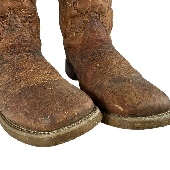 Laredo Men\'s‎ Durant Boots Brown Leather Size 12D Western Barn Work Boots main image 5